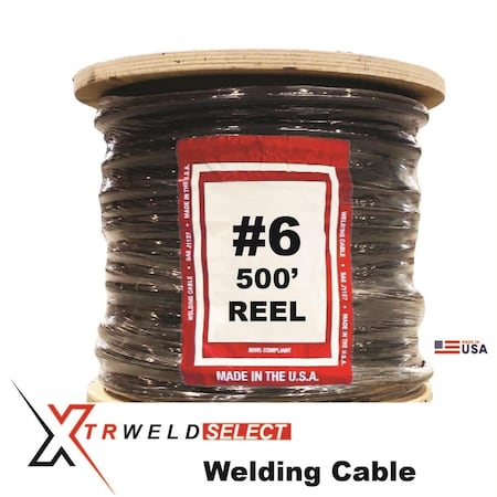 Xtrweld Select XTRweld Cable Select, 600V, No 6 AWG, 500' FP1105
